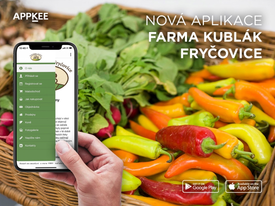 Pôvodná ukážka aplikácie Farma Kublák